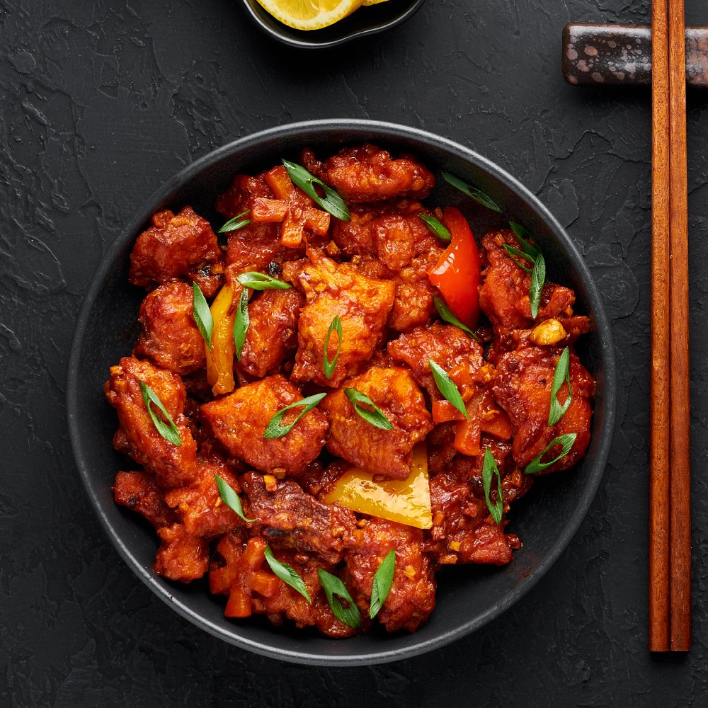 CHILLI GARLIC FISH (SOLE)