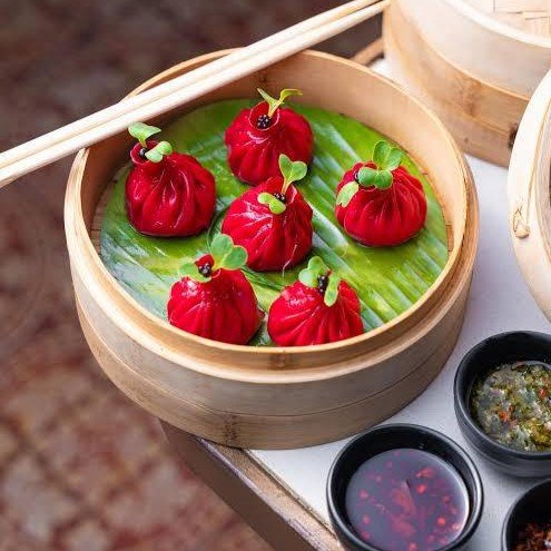 TRIPLE MUSHROOM AND CREAMY CHEESY DIM SUM