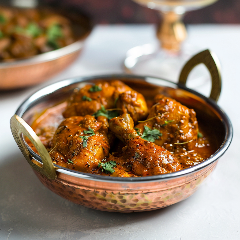 KADHAI MURG