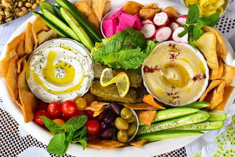 LEBANESE MEZE PLATTER