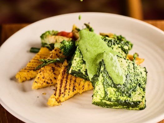 PESTO COTTAGE CHEESE STEAK