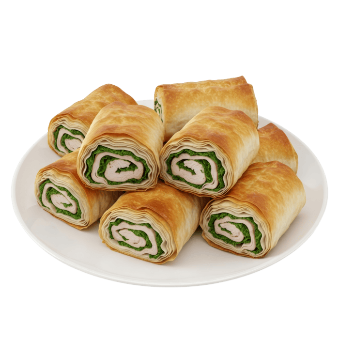 SPINACH CHEESE ROLL